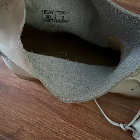 Musse & Cloud Kylie Tan Leather Embroidered Ankle Boots | Sz 9 - Picture 6 of 7